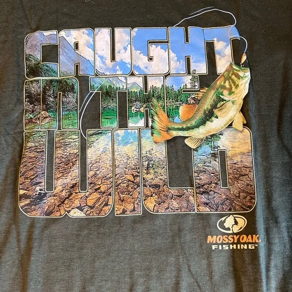 Mossy Oak fishing shirt - Picture 5 of 5